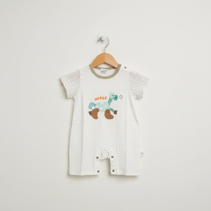 Baby Romper - Premium Printed Bodysuit for Infants 6-18 Months