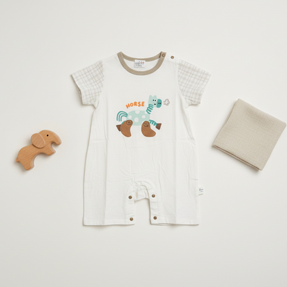 Baby Romper - Premium Printed Bodysuit for Infants 6-18 Months