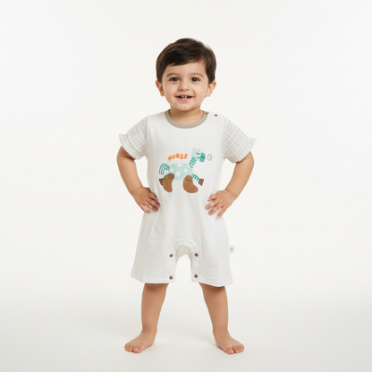 Baby Romper - Premium Printed Bodysuit for Infants 6-18 Months