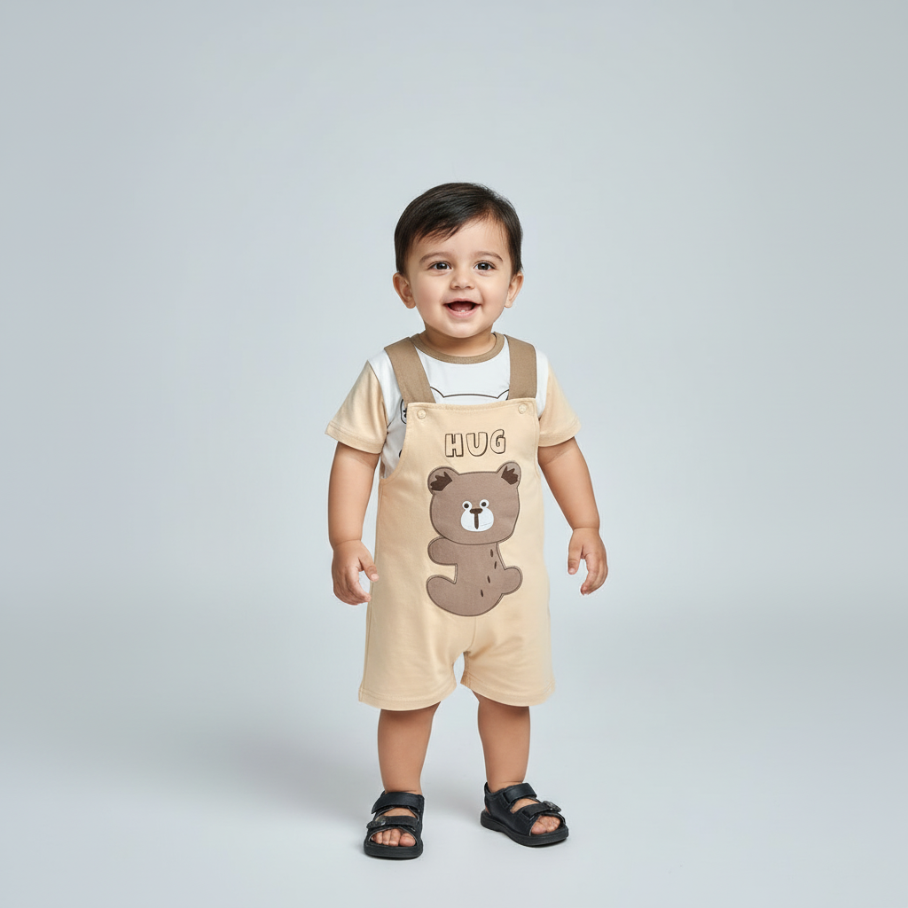 Baby Romper - Adorable Good Cat Bodysuit for Infants 9-24 Months