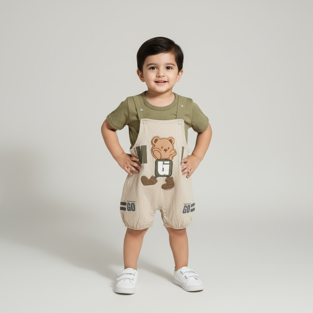 Infant printed bodysuit for outings and gifting