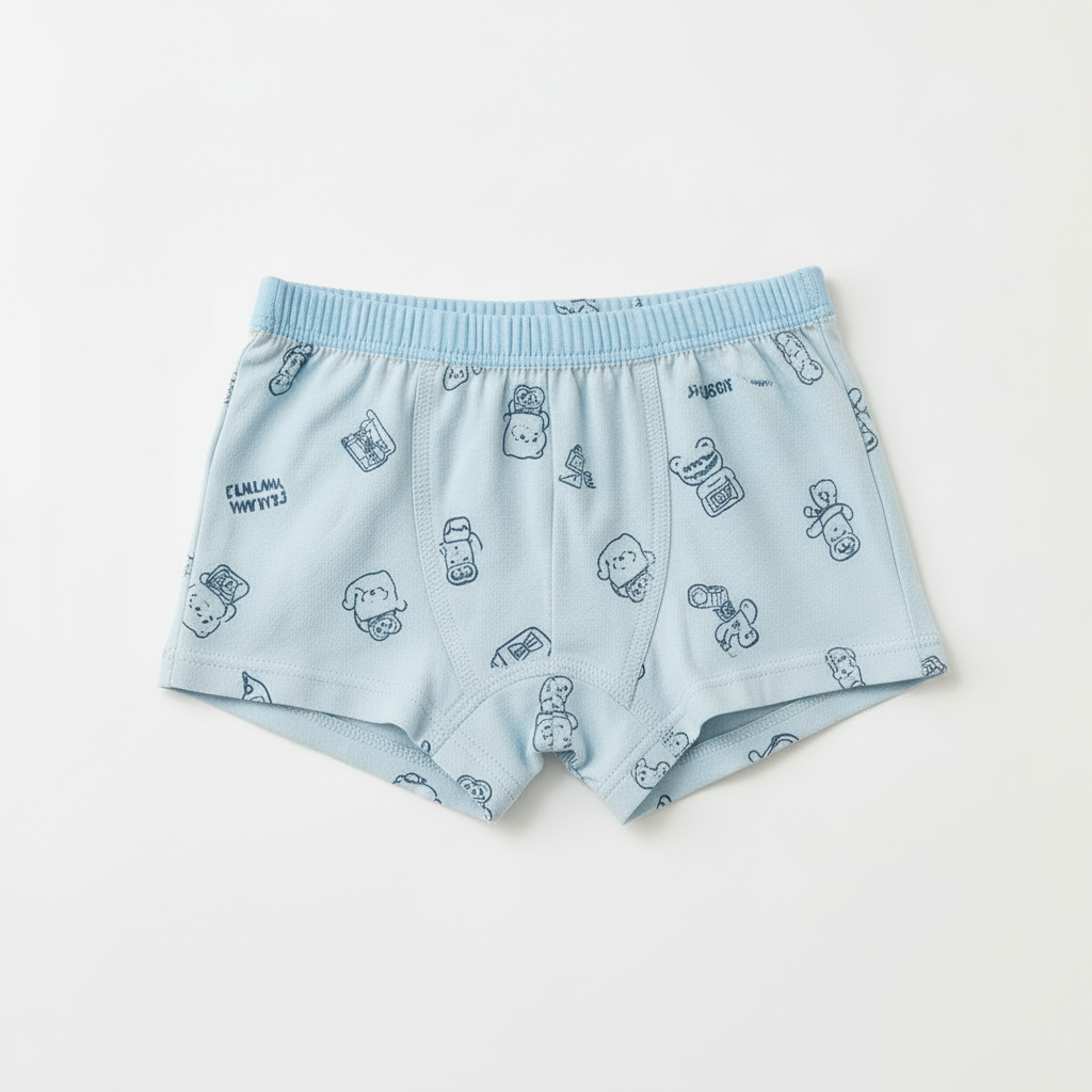 Baby & Toddler Boxer Shorts - Soft Cotton Pack of 3 in Random Colours