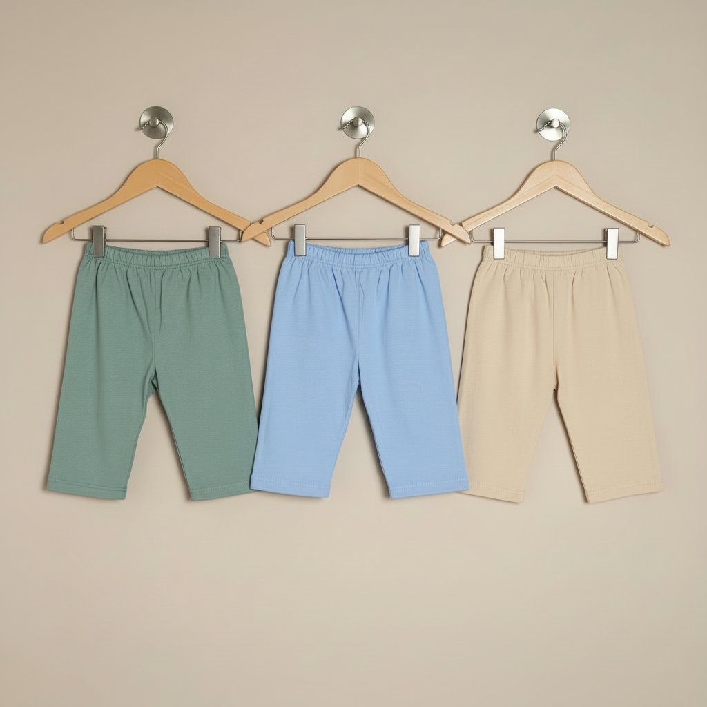 Newborn Baby Pajamas - Soft Cotton Pack of 3 for Newborns 0-3 Month