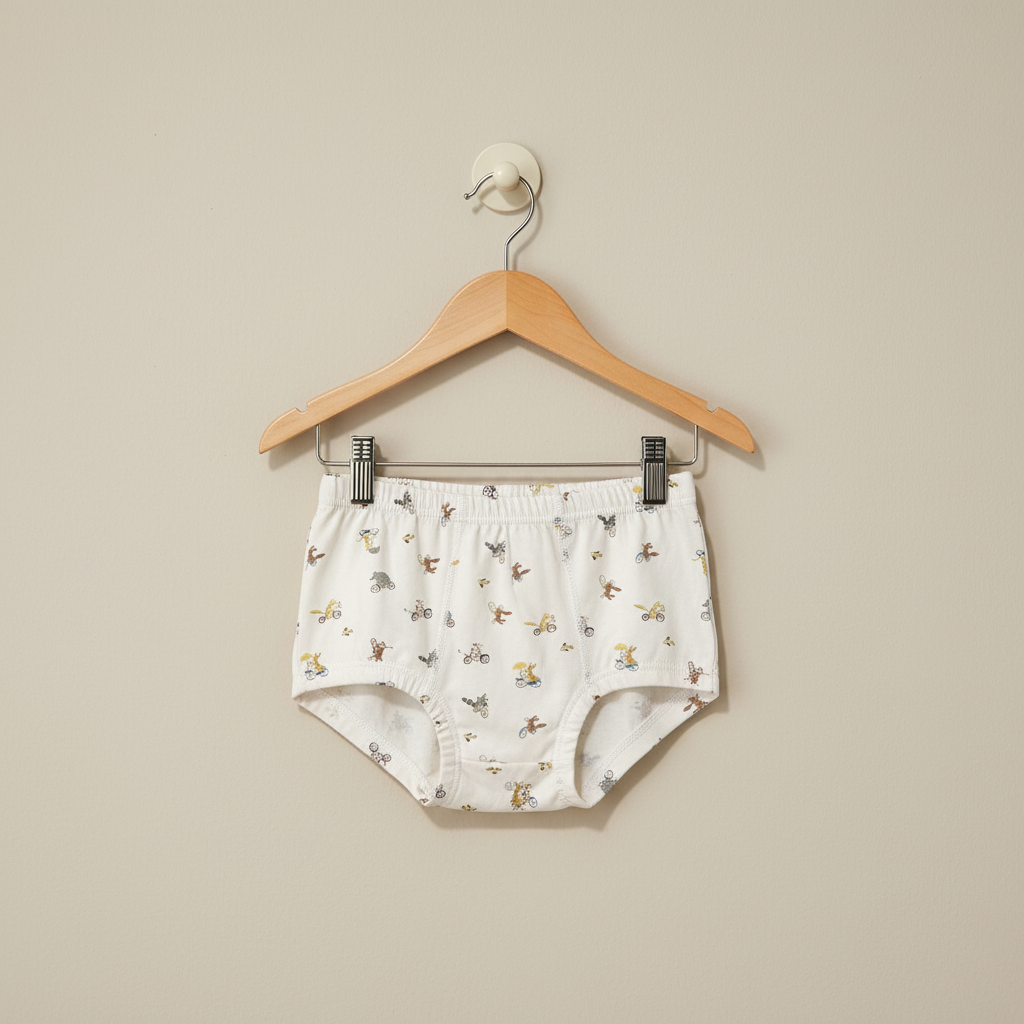 Baby Girls Underwear - Soft Cotton Pack of 3 in Random Designs for Girls
