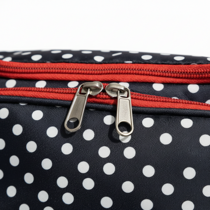 Baby Diaper Bag - Playful Polka Dots Design Large Capacity Mummy Bag | Comfort Cubz