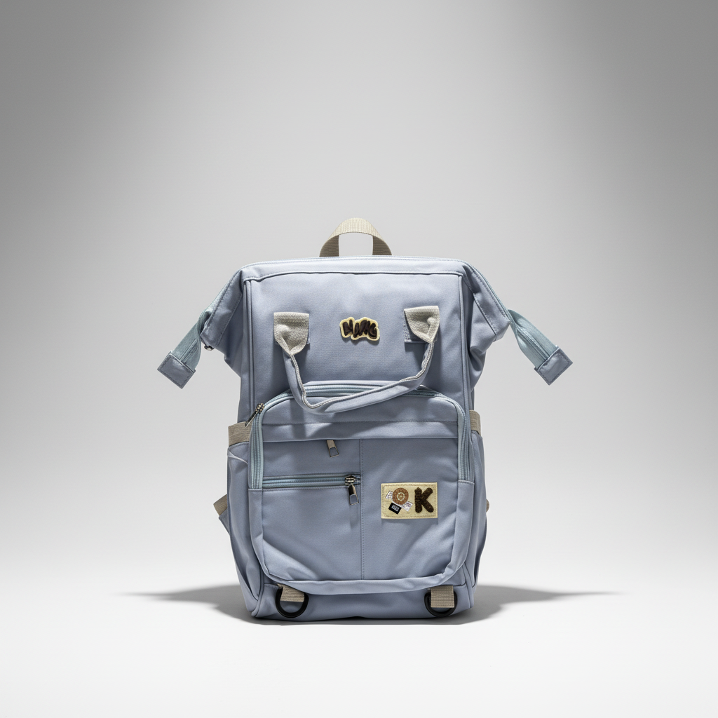 Baby Diaper Shoulder Bag - Hands-Free Crossbody Mummy Bag in 4 Colours