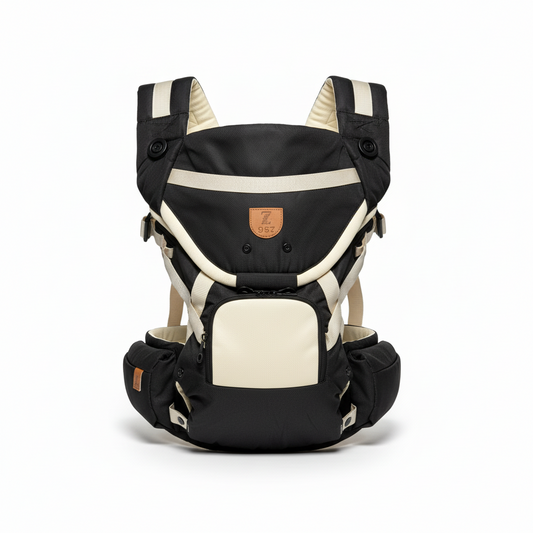 Baby Carrier - Ergonomic Hands-Free Baby Wrap Carrier for Newborns & Infants