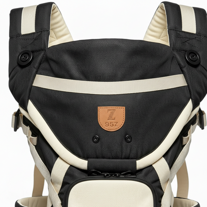 Baby Carrier - Ergonomic Hands-Free Baby Wrap Carrier for Newborns & Infants