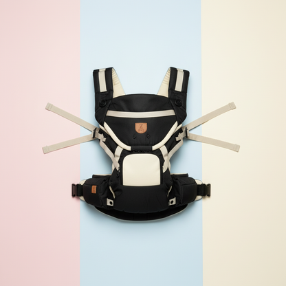Baby Carrier - Ergonomic Hands-Free Baby Wrap Carrier for Newborns & Infants