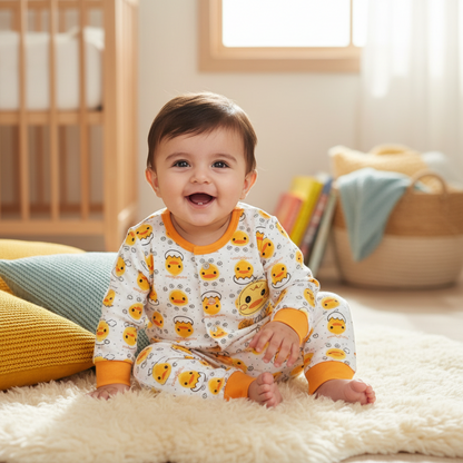Coordinated baby 2-piece outfit for 0-9 months