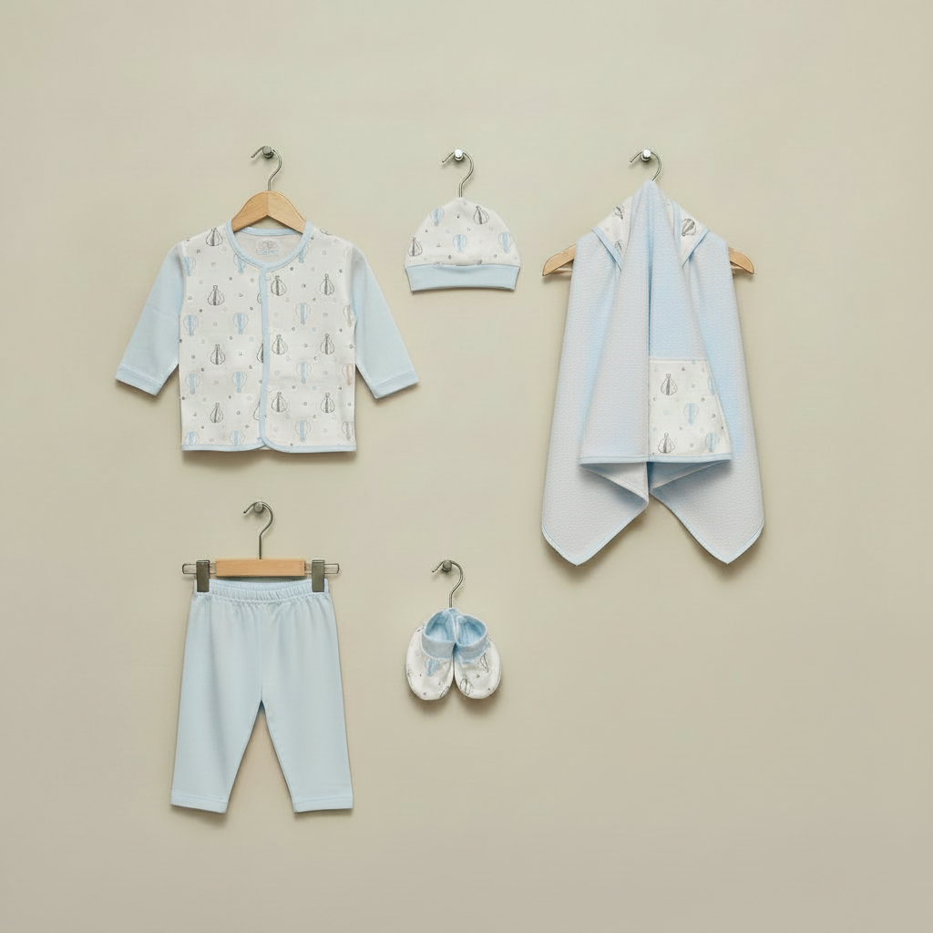 Baby 5-piece clothing set for newborns 0-3 months