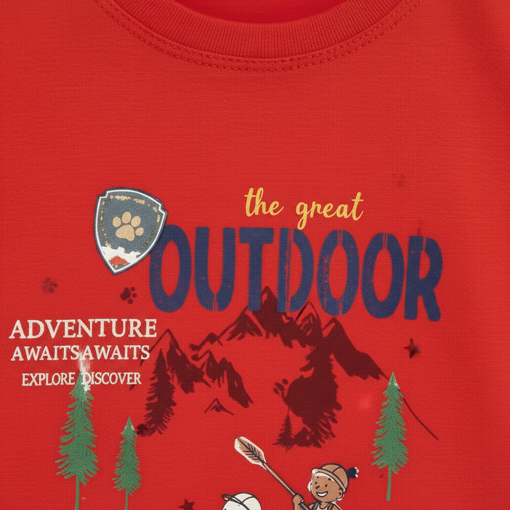 Baby Red Shirt & Shorts Set - Soft Cotton Summer 2-Piece Casual Outfit for Infants 3-9 Months
