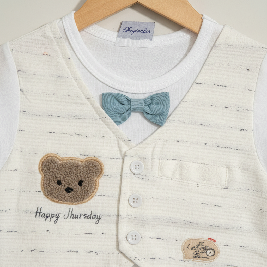 Baby Shirt & Shorts Set - Soft Cotton Summer 2-Piece Casual Outfit for Infants 3-9 Months