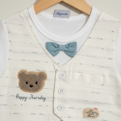 Baby Shirt & Shorts Set - Soft Cotton Summer 2-Piece Casual Outfit for Infants 3-9 Months