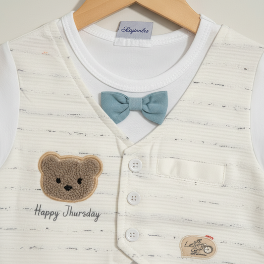 Baby Shirt & Shorts Set - Soft Cotton Summer 2-Piece Casual Outfit for Infants 3-9 Months