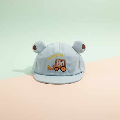 Baby Happy Day Cap - Soft Infant Hat for 6-12 Months
