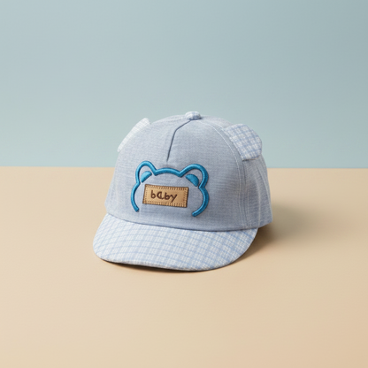 Baby Cat Design Cap - Soft Infant Hat with Adorable Cat Ears for 3-6 Months
