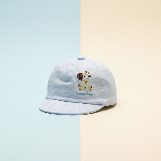 Baby Happy Deer Cap - Soft Infant Hat with Adorable Deer Design for 3-6 Months