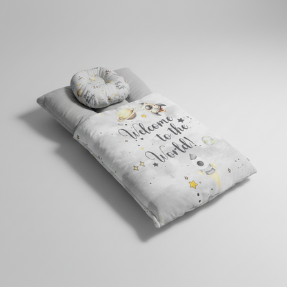 Baby Swaddle Wrap – Soft Cotton Summer Newborn Set | 4 Colours