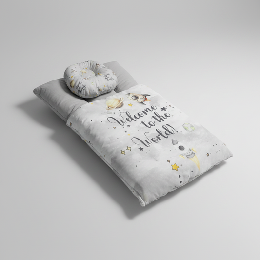 Baby swaddle wrap soft cotton summer newborn set