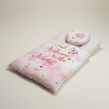 Baby Swaddle Wrap – Soft Cotton Summer Newborn Set | 4 Colours