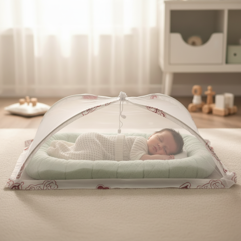 Foldable Baby Mosquito Net – Everyday Home Insect Shield for Newborns