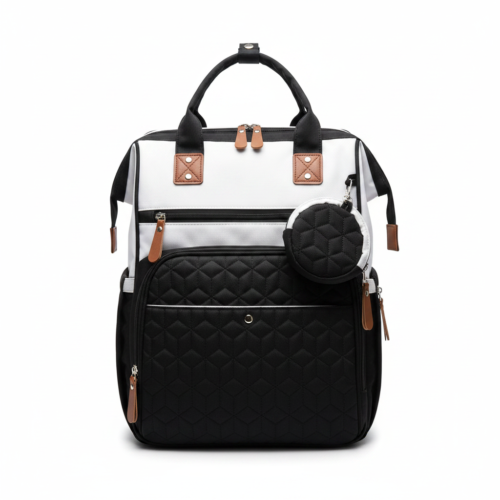 Baby Diaper Bag – Large Capacity Water-Resistant Mummy Bag