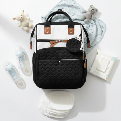 Baby Diaper Bag – Large Capacity Water-Resistant Mummy Bag