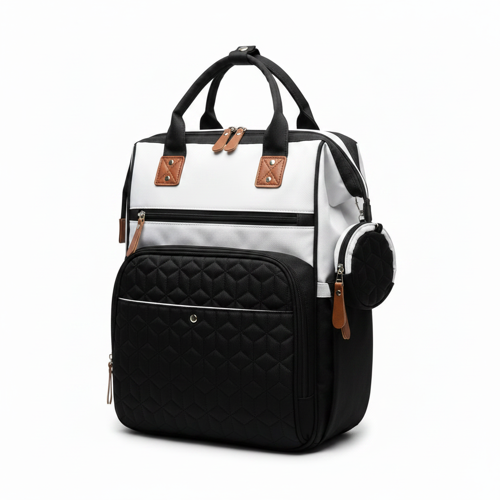 Baby Diaper Bag – Large Capacity Water-Resistant Mummy Bag