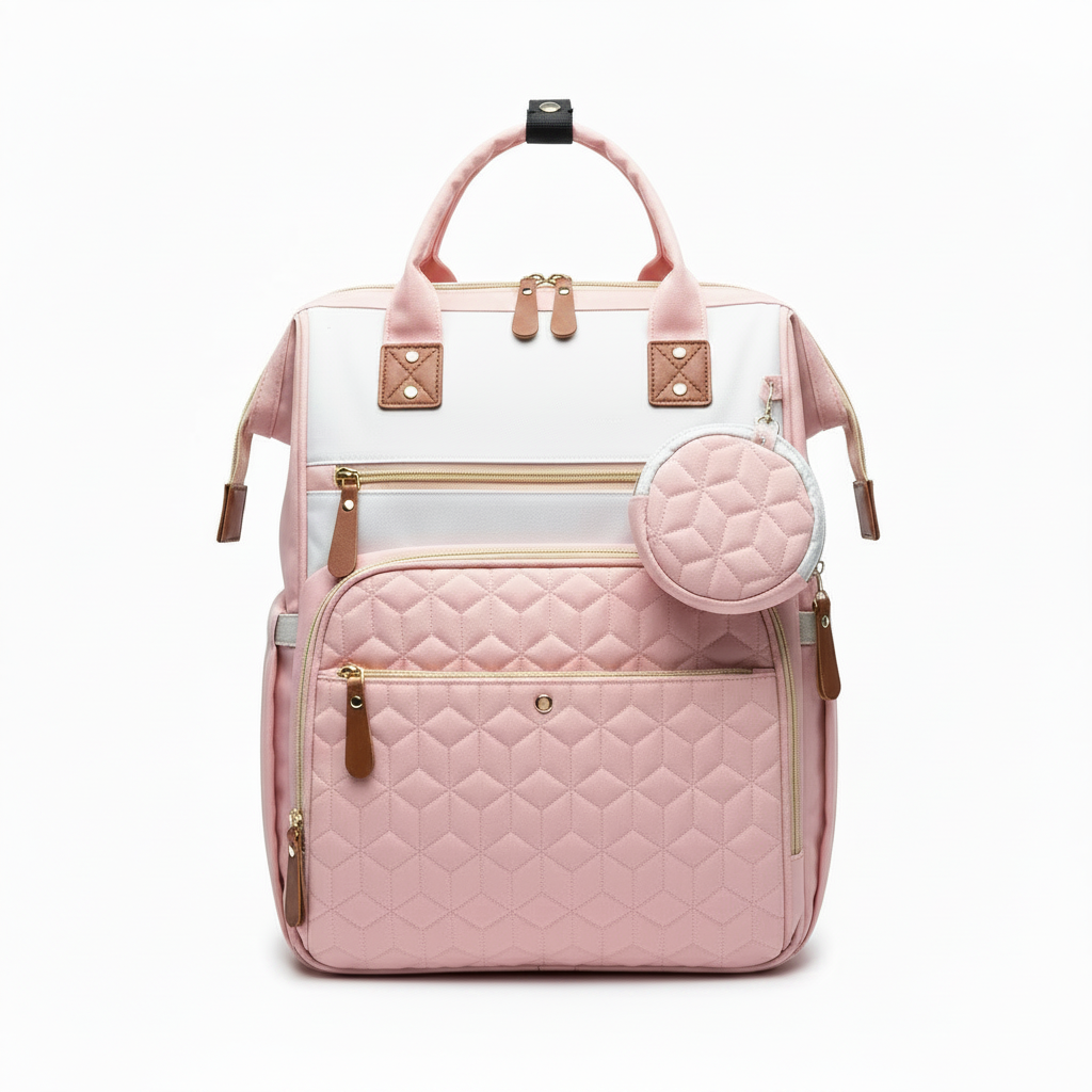 Baby Diaper Bag – Large Capacity Water-Resistant Mummy Bag