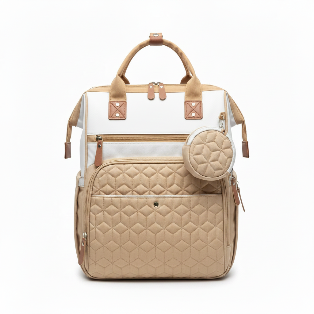 Baby Diaper Bag – Large Capacity Water-Resistant Mummy Bag