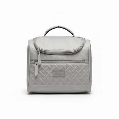 Baby Diaper Bag – Compact Water-Resistant Mummy Bag | Gray, Green & Purple