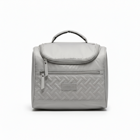 Baby Diaper Bag – Compact Water-Resistant Mummy Bag | Gray, Green & Purple