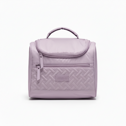 Baby Diaper Bag – Compact Water-Resistant Mummy Bag | Gray, Green & Purple