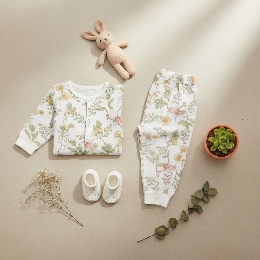 Baby 2-Piece Summer Outfit – Soft Coordinated Set for Older Infants & Toddlers