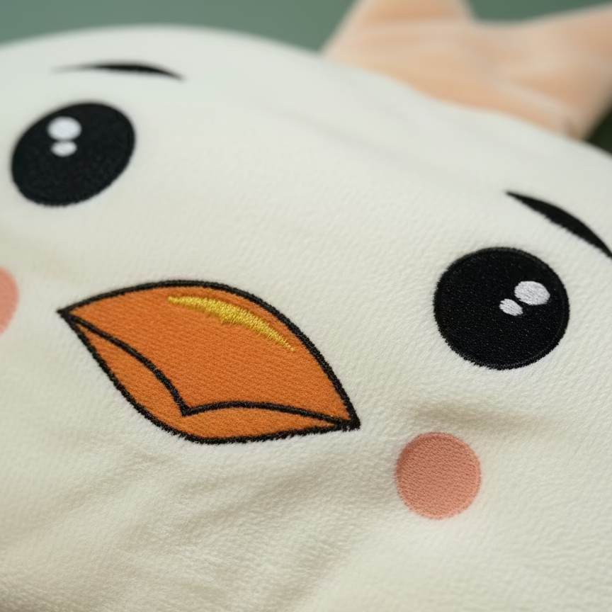 Baby Bed Material Close up with Pillow - Comfort Cubz