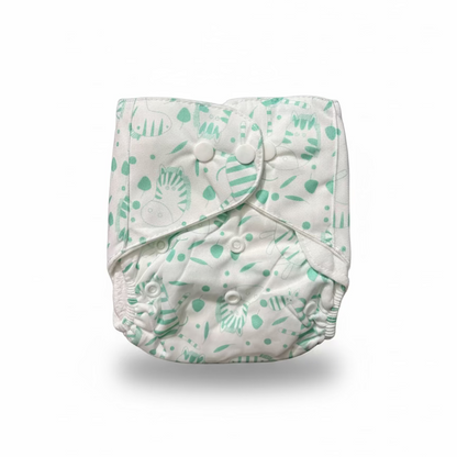 Baby Nappy Adjustable Floral Design 0-24 Months