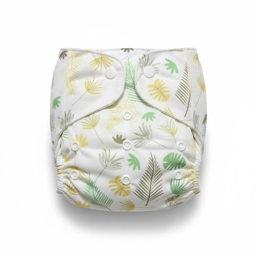 Baby Nappy Adjustable Floral Design 0-24 Months