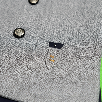 Boys Navy Blue Kurta Shalwar with Elegant Waistcoat - Traditional Outfit 1-4Y