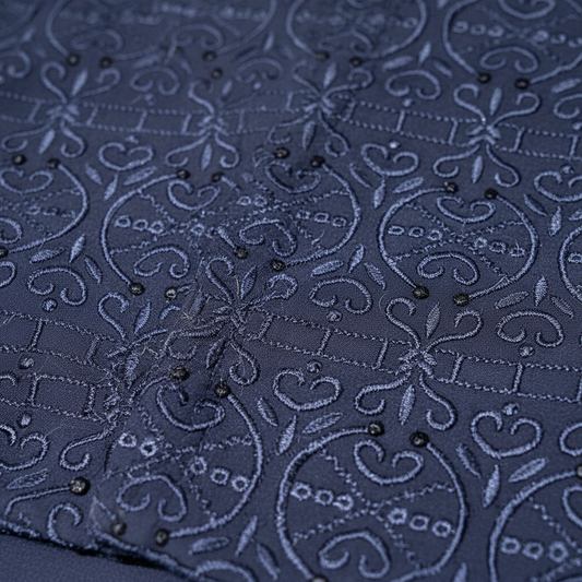 Boys Blue Kurta Shalwar with Embroidered Waistcoat - Traditional Outfit 1-7Y