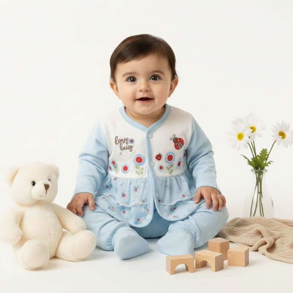 Premium Baby Girl Frock - Adorable Dress for 3-6 Months