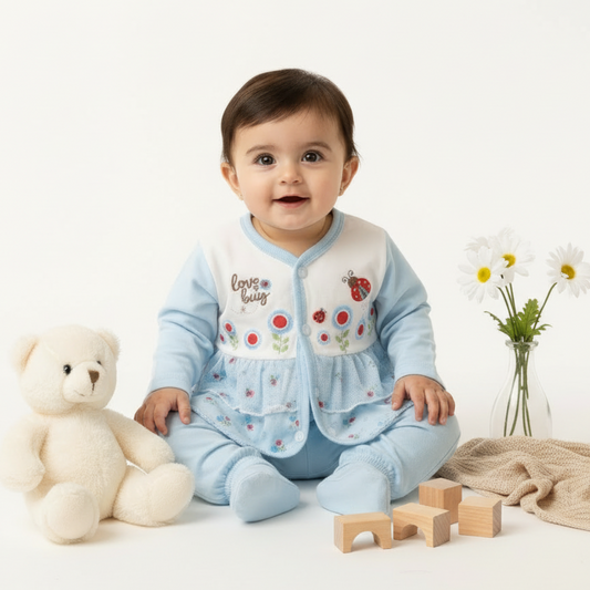 Premium Baby Girl Frock - Adorable Dress for 3-6 Months