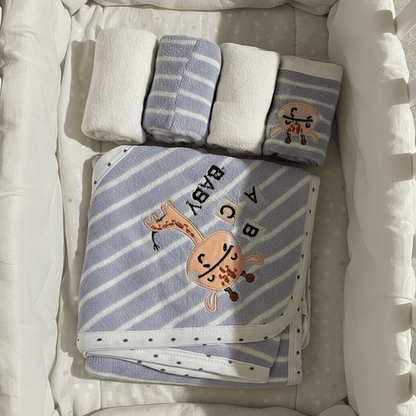 Baby Bath Towel Cotton Hooded Bundle 4 Colors - Comfort Cubz