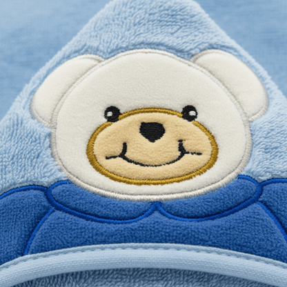 Baby Bath Towel Cotton Hooded Panda 3 Colors - Comfort Cubz