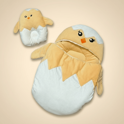 Baby Bed Portable Bird Design with Pillow - Comfort Cubz