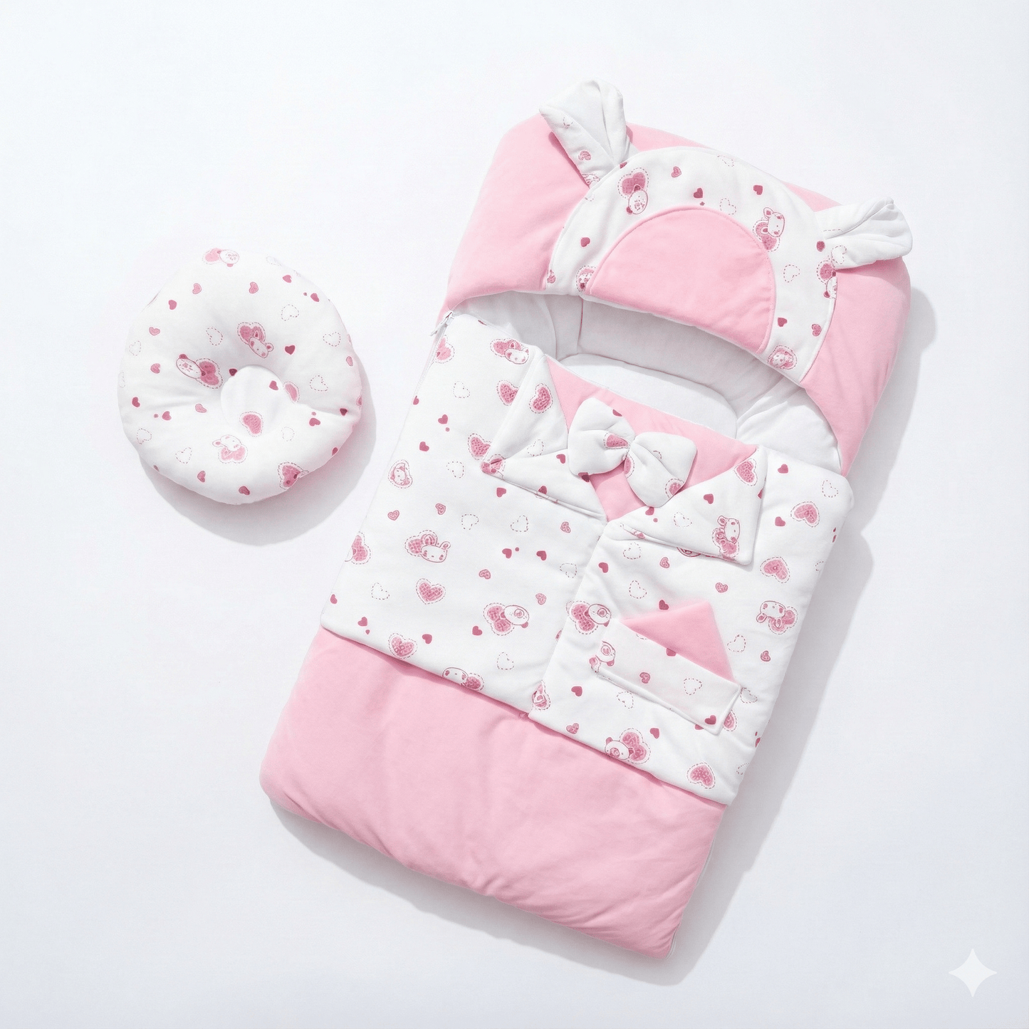 Baby Bed Portable Cushioned Pillow Nest - Comfort Cubz