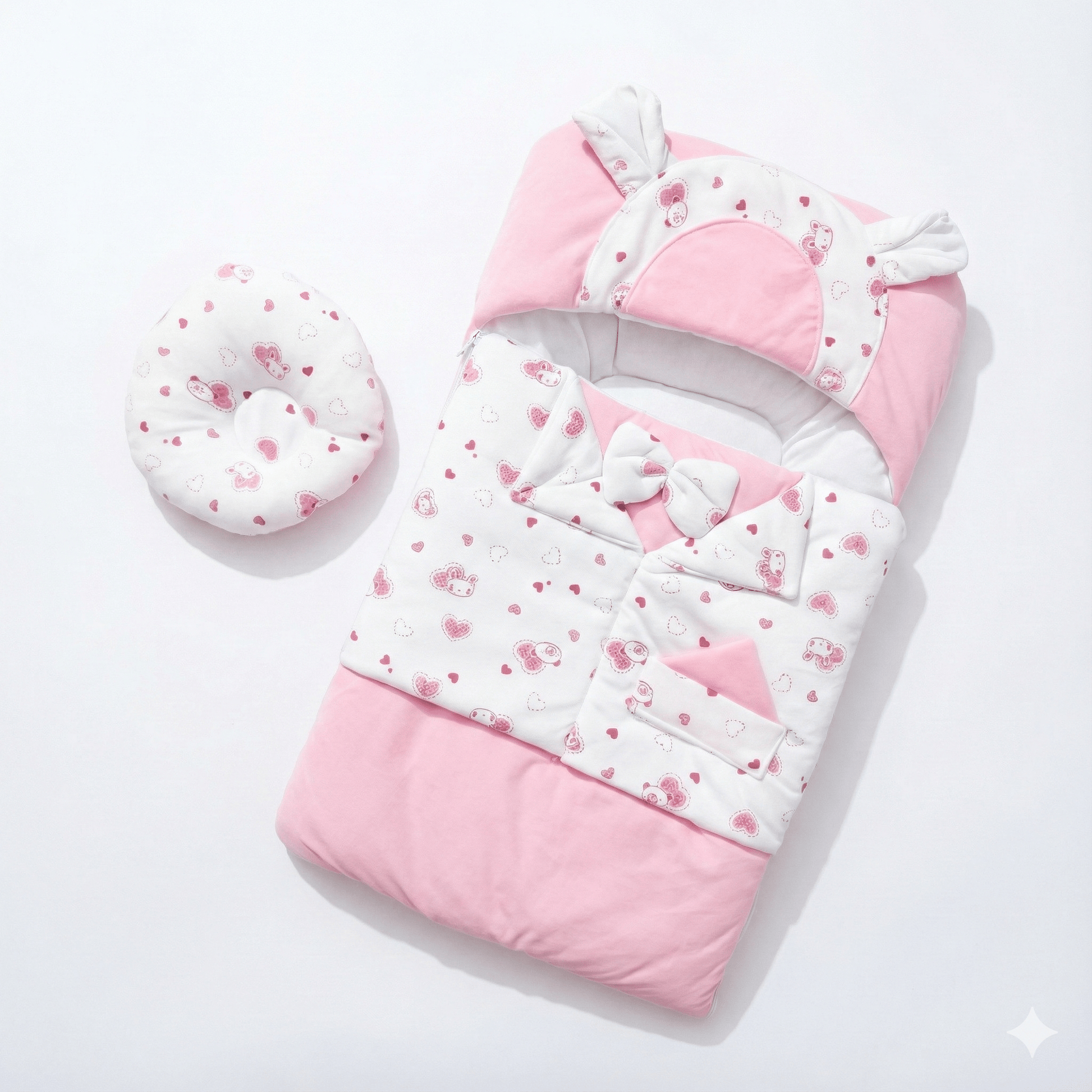 Baby Bed Portable Cushioned Pillow Nest - Comfort Cubz