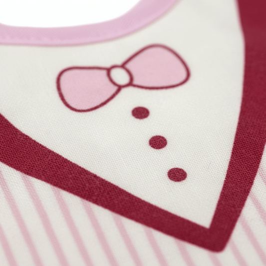 Baby Bib Cotton Feeding Absorbent Pack of 2 - Comfort Cubz