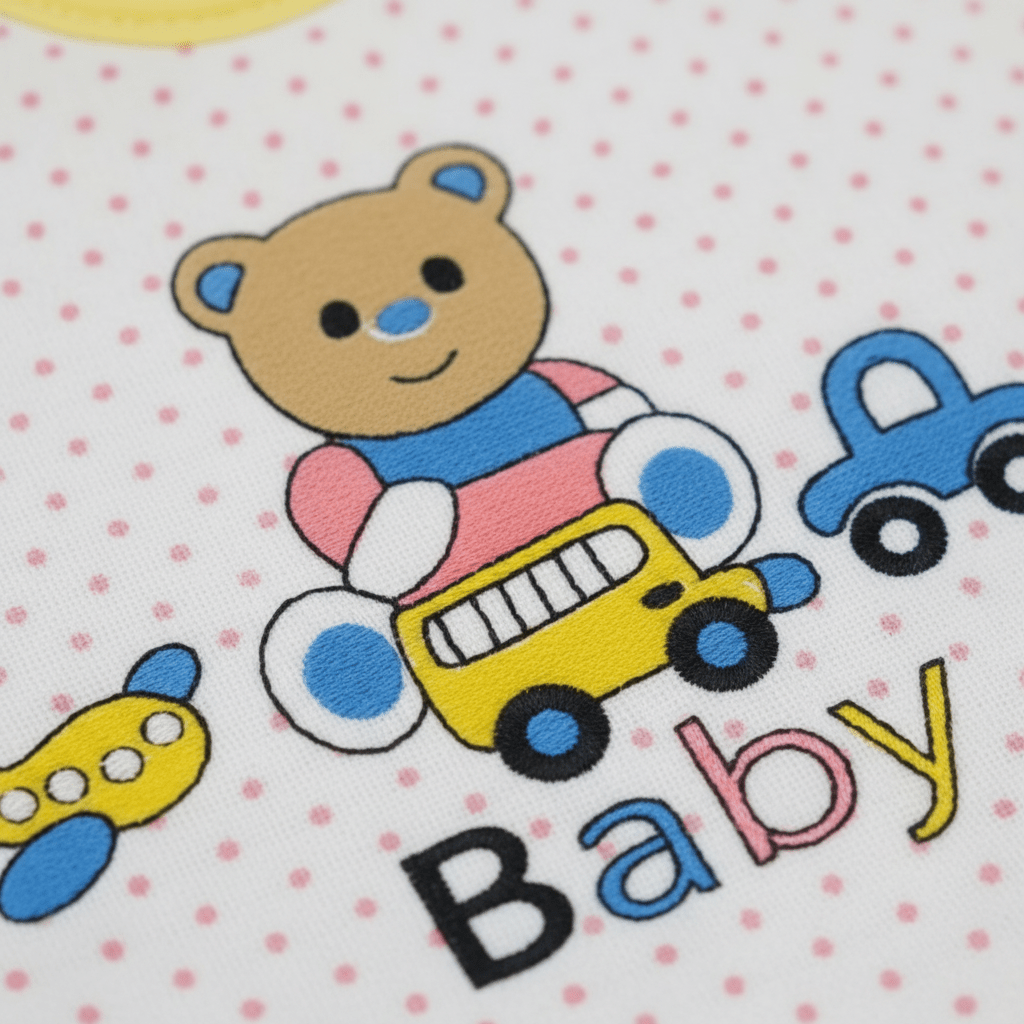 Baby Bib Cotton Feeding Teething Pack of 2 - Comfort Cubz