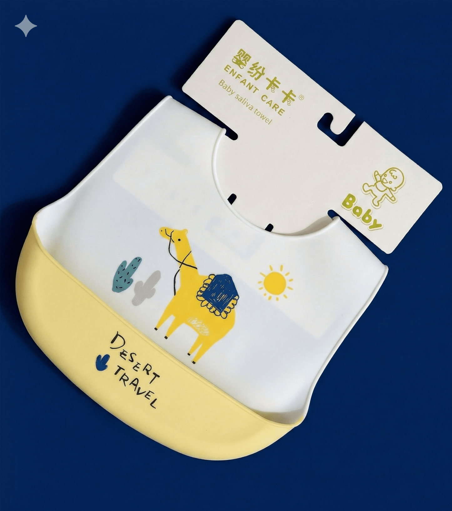 Baby Bib Silicone Waterproof Food Catcher - Comfort Cubz